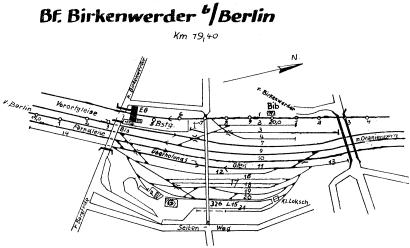 Schematischer Lageplan