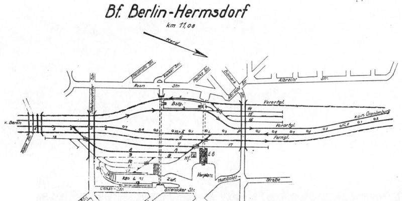 Schematischer Lageplan