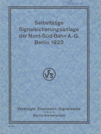 Titel und VES-Symbol (VES im Kreis, E dabei höher angeordnet) im Rahmen aus zwei schwarzen Linien, blauer Hintergrund